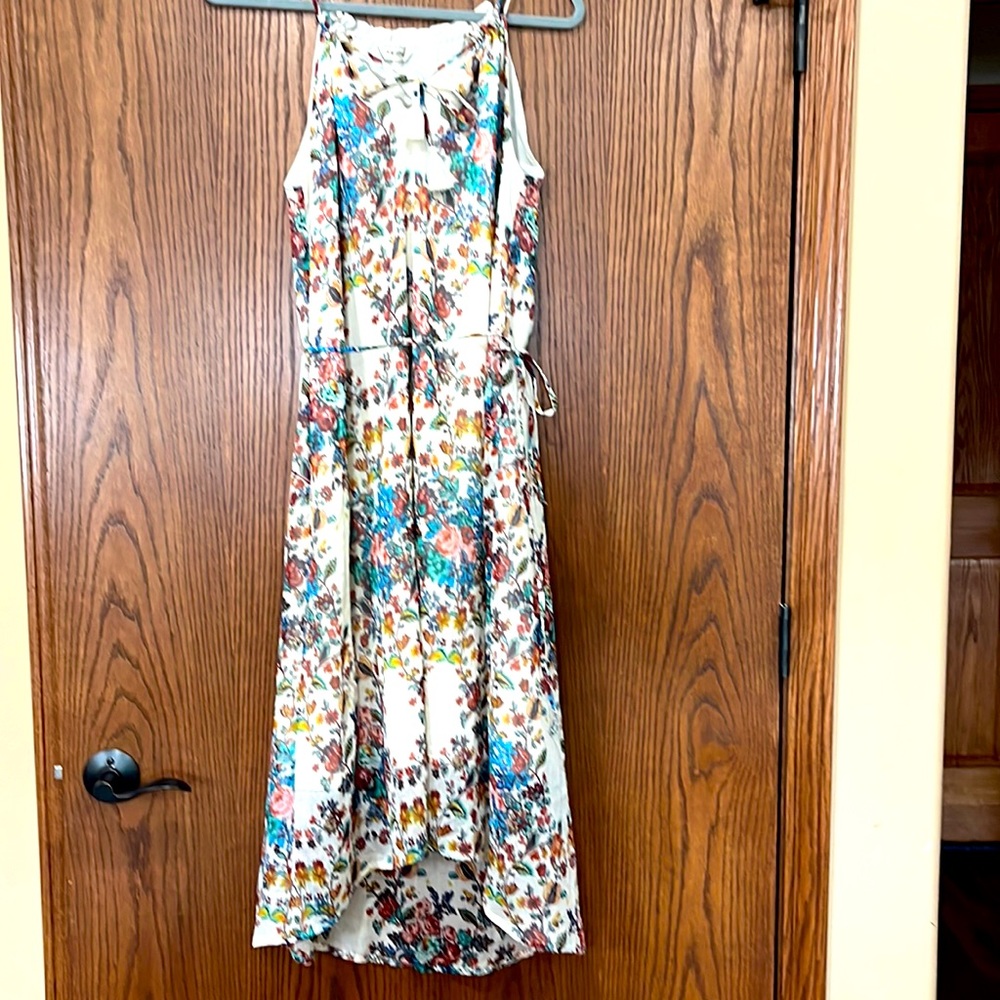 Lucky Brand print sleeveless dress